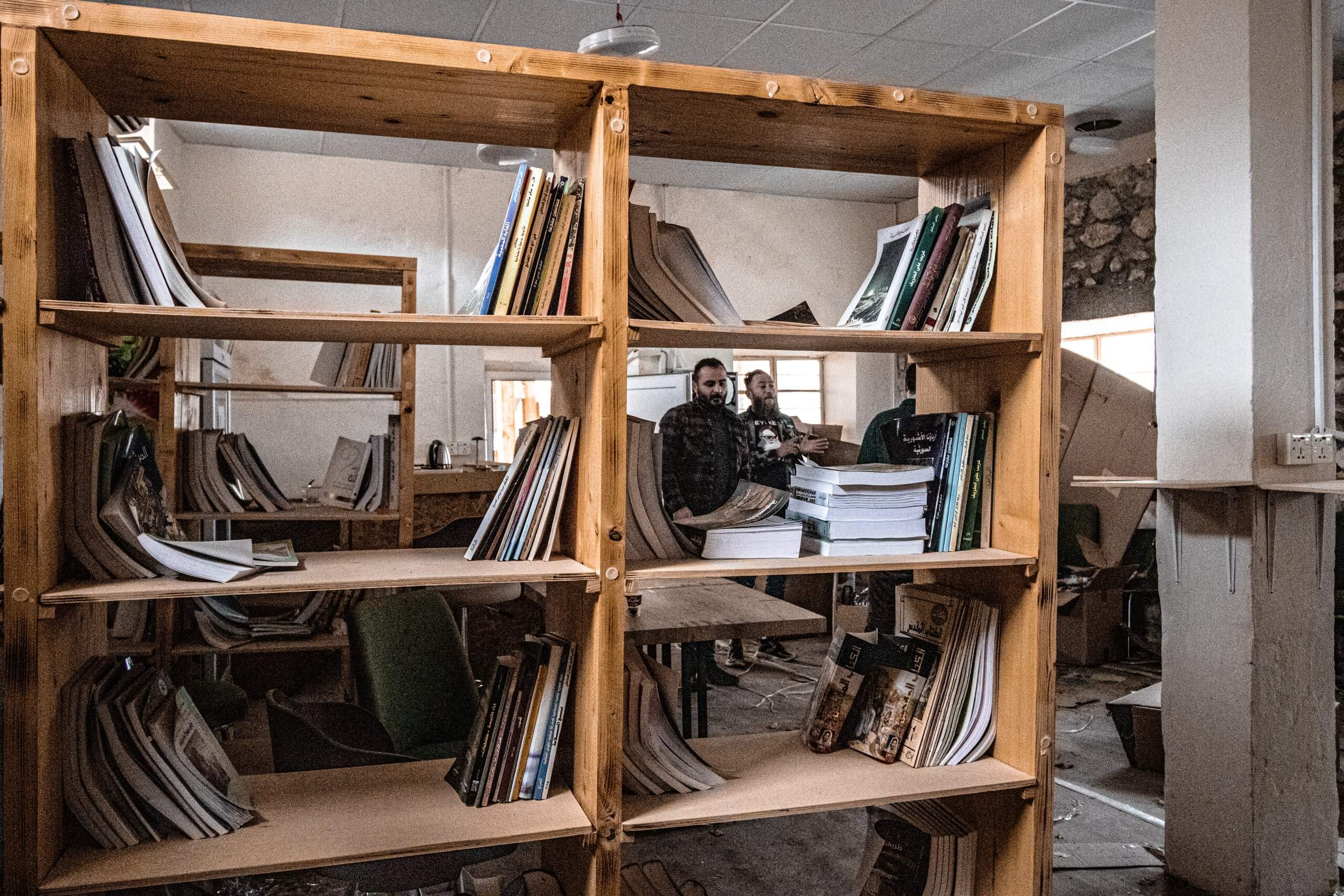 Création d'une bibliothèque à Alqosh